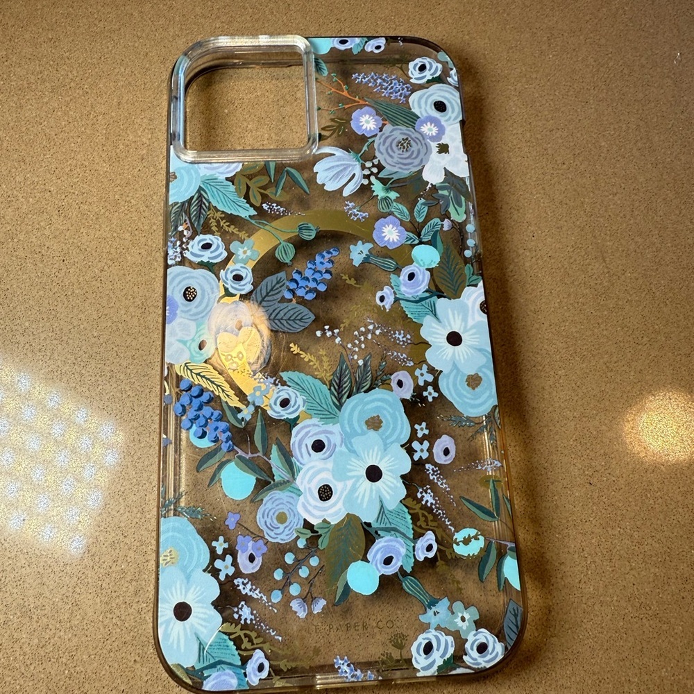 Floral Blue Phone Case